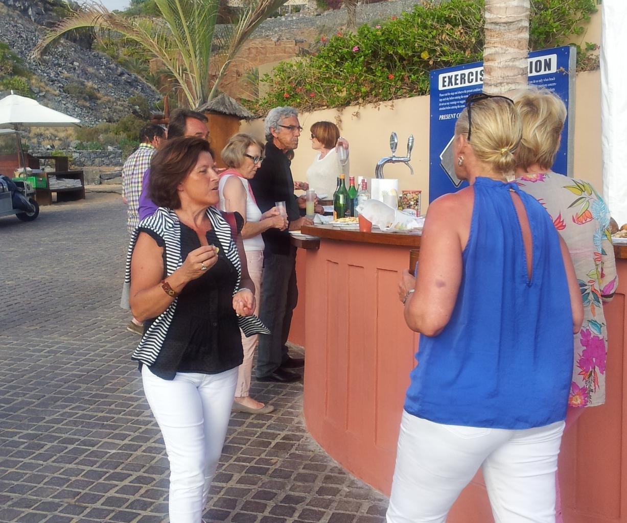 Apéro sur la plage